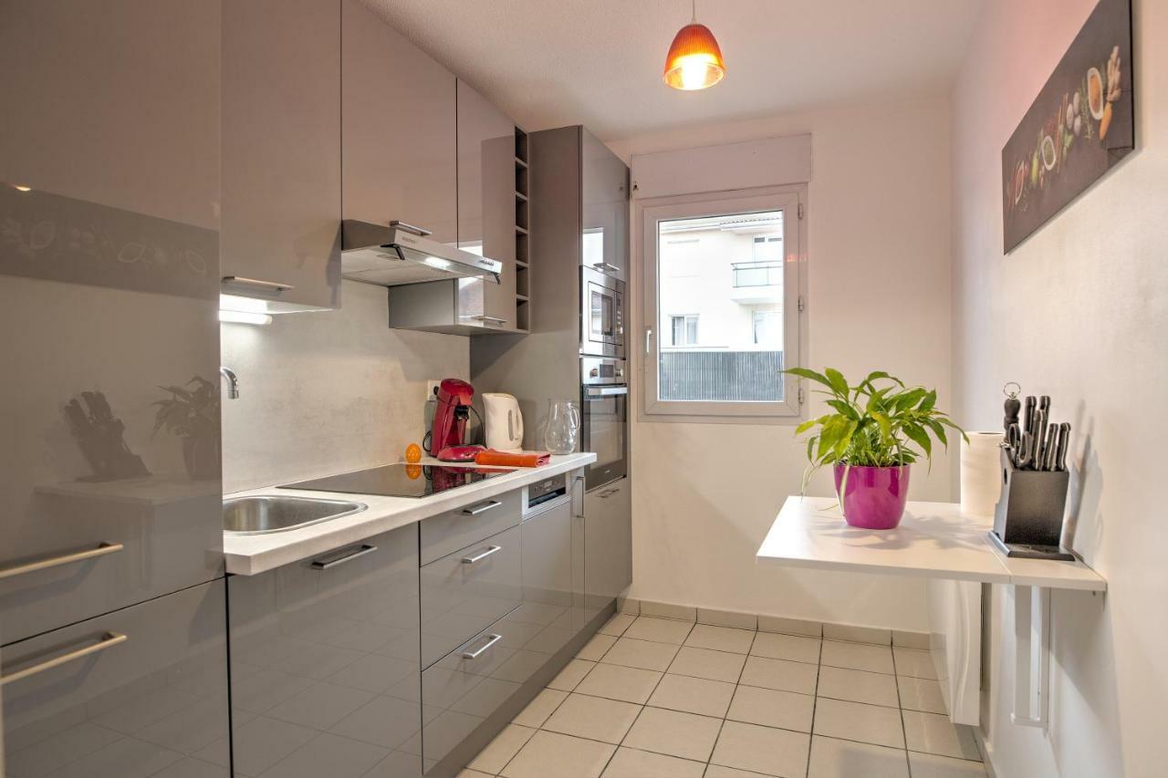 Le Jardin De L'Atrium - Appartement Moderne Proche De Geneve Et Palexpo Saint-Julien-en-Genevois Exterior photo